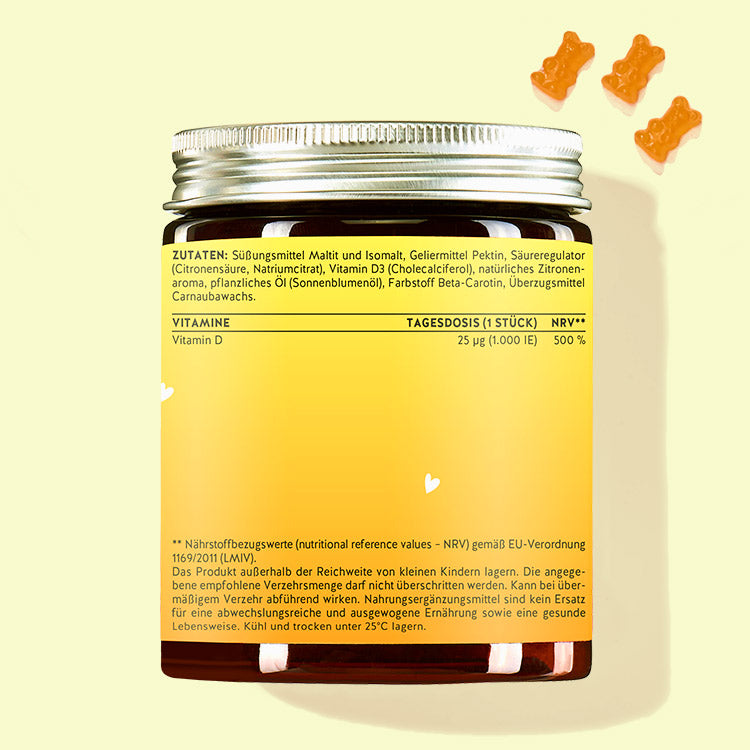 4 Monatskur Hey Sunshine - für Immunsystem, Knochen & Muskeln