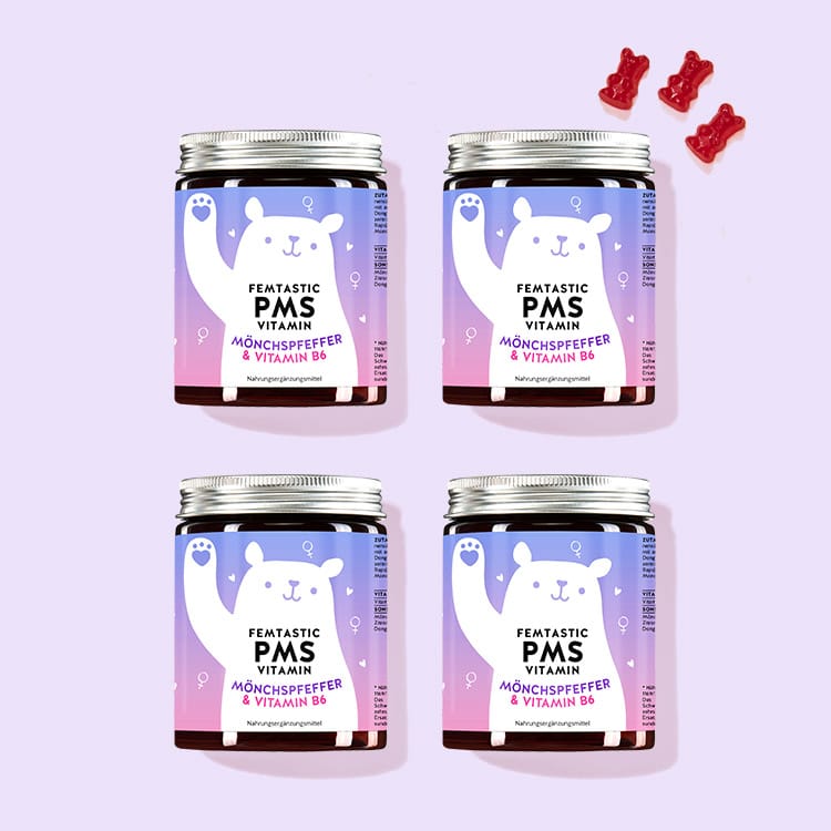 Femtastic PMS - B6 zur Regulierung der Hormontätigkeit