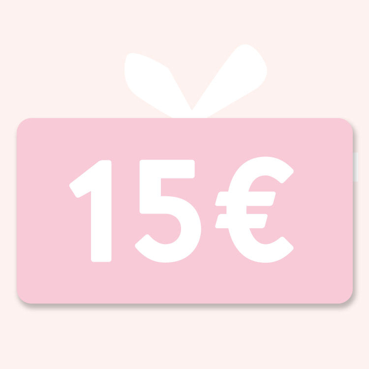 Gratis: 15€ Geschenkkarte für deine nächste Bestellung