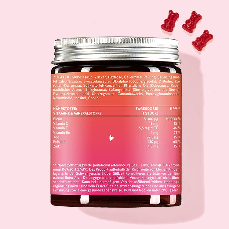 12 Monatskur Ah-Mazing Hair - für Haare, Haut & Nägel