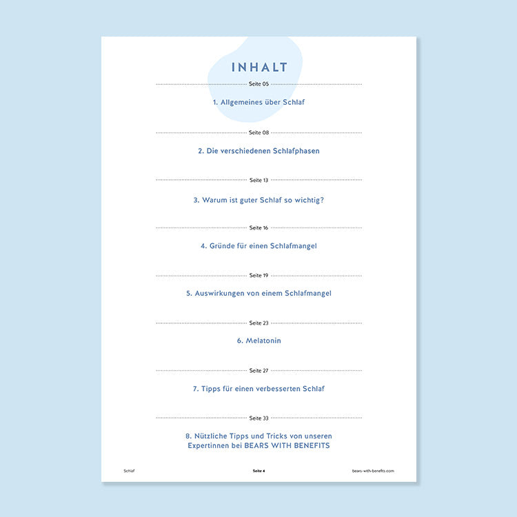 E-Book "Schlaf"